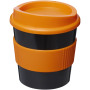 Americano® Primo 250 ml beker met grip - Zwart/Oranje