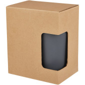 Nordia 400 ml dubbelwandige gerecyclede mok - Grijs