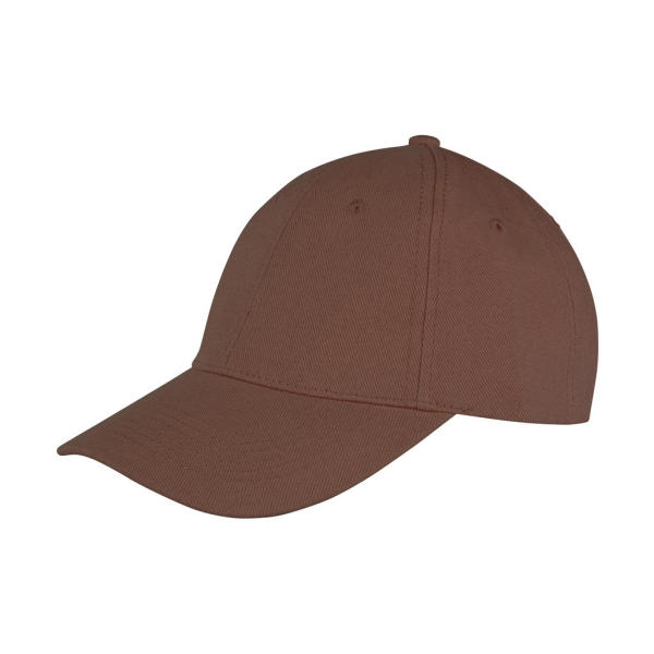Memphis 6-Panel Low Profile Cap - Chocolate Brown - One Size