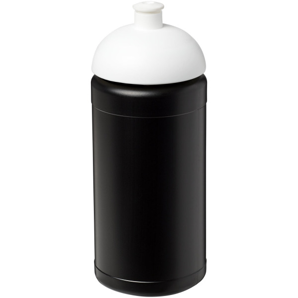 Baseline® Plus 500 ml dome lid sport bottle - Solid black/White