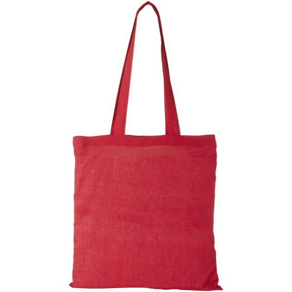 Peru 180 g/m² cotton tote bag 7L - Red