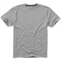 Nanaimo heren t-shirt met korte mouwen - Grijs gemeleerd - 3XL