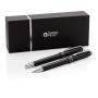 Heritage pennen set, zwart, zilver