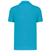 Short-sleeved polo shirt Light Turquoise 3XL