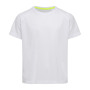Stedman T-shirt Raglan Mesh Active-Dry SS for kids white XL