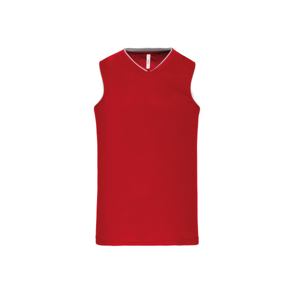 Damesbasketbalshirt Sporty Red XS