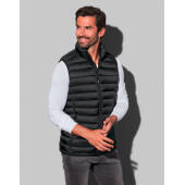 Lux Padded Vest Men - Black Opal - S