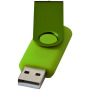 Rotate-metallic USB 2GB - Lime