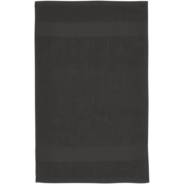 Sophia 450 g/m² cotton towel 30x50 cm - Anthracite