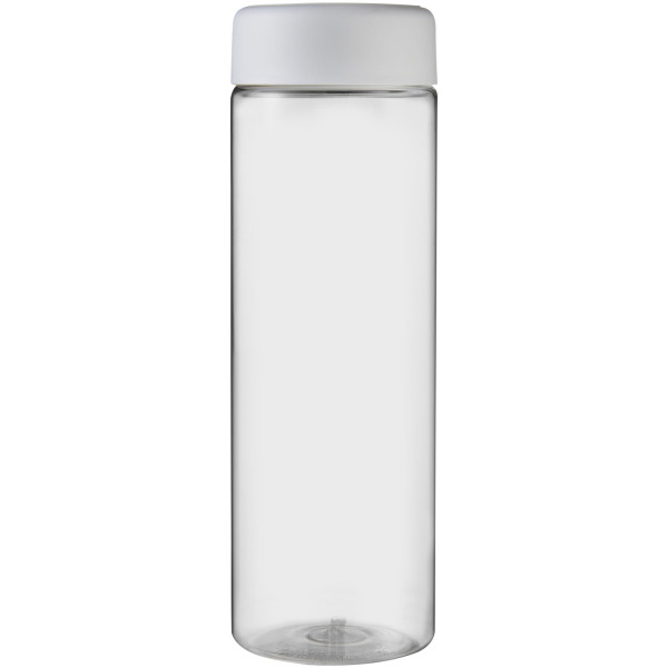 H2O Active® Vibe 850 ml screw cap water bottle - Transparent/White