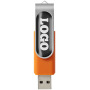 Rotate Doming USB - Oranje - 4GB