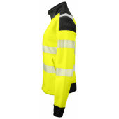 6111 Sweatshirt full zip W Yellow/Black XXL 6111 Sweatshirt full zip W Yellow/Black XXL