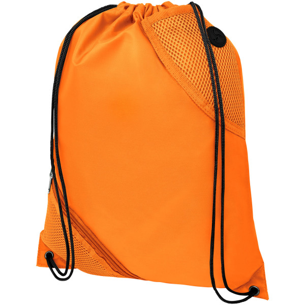 Oriole duo pocket drawstring backpack 5L - Orange