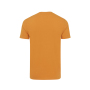 Iqoniq Bryce recycled cotton t-shirt, sundial orange
