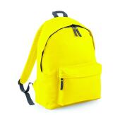 BagBase Original Fashion Backpack, Yellow/Graphite Grey, ONE, Bagbase