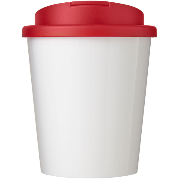 Brite-Americano® Espresso 250 ml tumbler with spill-proof lid - White/Red