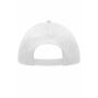 MB6223 6 Panel Heavy Brushed Cap - white - one size