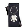 GLOBY - Metalen sleutelhanger - Zilver
