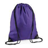 BagBase Premium Gymsac, Purple, ONE, Bagbase