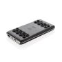 8.000 mAh light up logo wireless powerbank, zwart