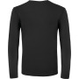 #E150 Men's T-shirt long sleeve Black 4XL