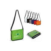 Schoudertas non-woven 100g/m² - Zwart