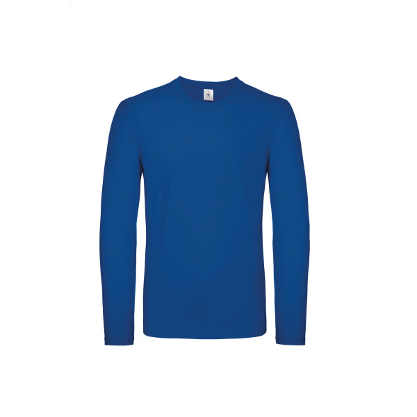 #E150 Men's T-shirt long sleeve Royal Blue XXL
