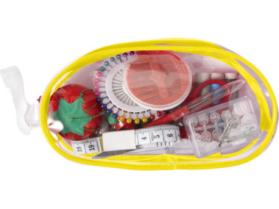 PVC pouch met naaiset PVC pouch met naaiset