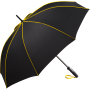 AC midsize umbrella FARE®-Seam black-yellow