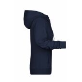 Ladies' Zip Hoody - navy - 3XL