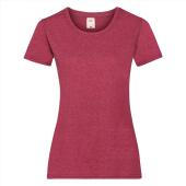 FOTL Lady-Fit Valueweight T, Vintage Heather Red, XXL