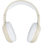 Riff wheat straw Bluetooth® headphones with microphone - Beige