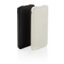 High density 10.000 mAh zakformaat powerbank, wit