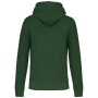 Ecologische herensweater met capuchon Forest Green XL