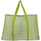 Bonbini opvouwbare strandtas met mat - Lime