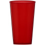 Arena 375 ml kunststof beker - Transparant rood