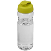 H2O Active® Base Tritan™ 650 ml sportfles met flipcapdeksel - Transparant/Lime