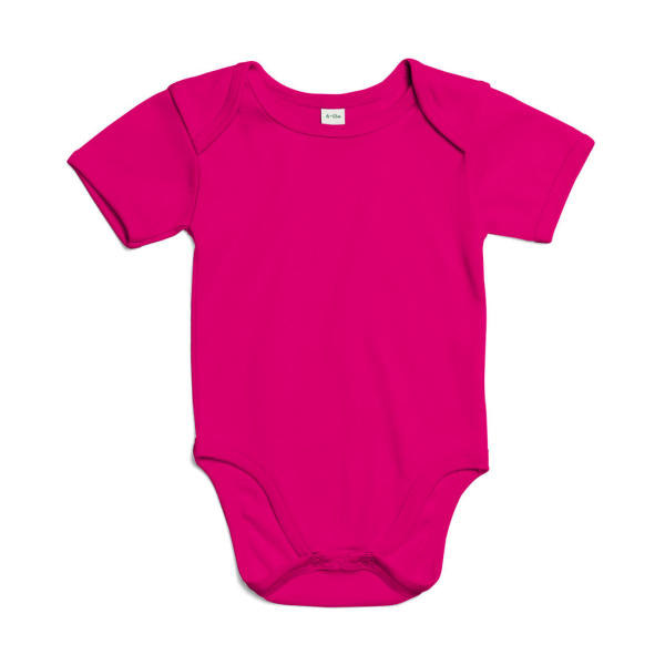 Baby Bodysuit - Fuchsia Organic - 3-6