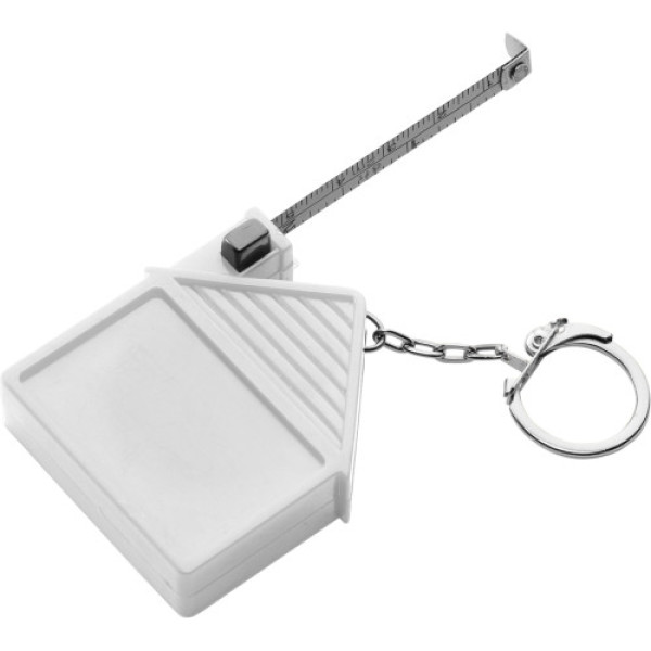 ABS key holder tape measure Dane white