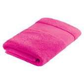 Handdoek 100x50cm katoen 450gr/m² roze