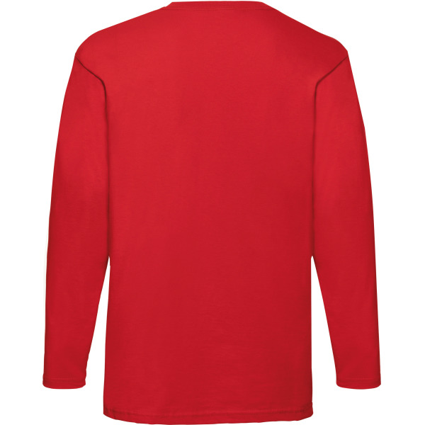 Valueweight Long Sleeve T (61-038-0) Red 3XL