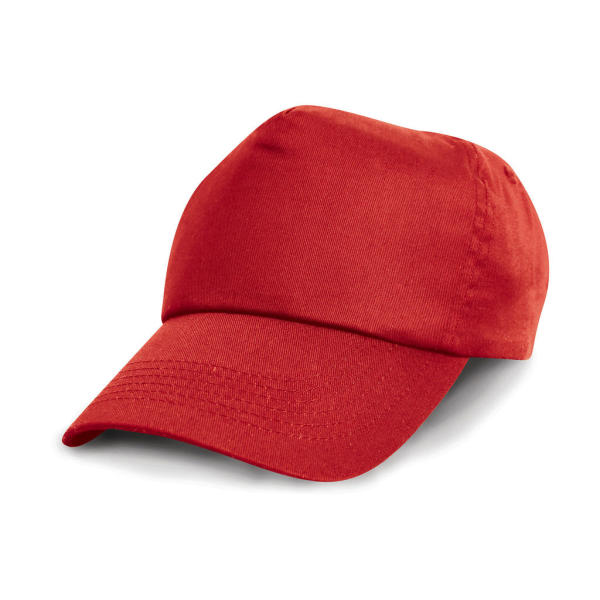 Kids Baseball Cap - Red - One Size