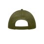 MB6223 6 Panel Heavy Brushed Cap olijf one size