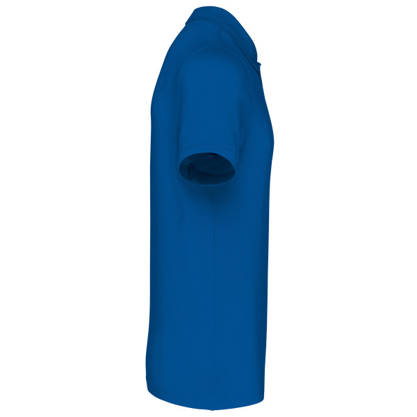 Piqué-herenpolo korte mouwen Light Royal Blue XL