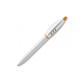 Balpen S30 hardcolour - Wit / Oranje