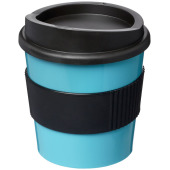 Americano® Primo 250 ml mugg med grepp - Aquablå/Svart