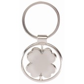Metalen sleutelhanger SPINNING CLOVER LEAF