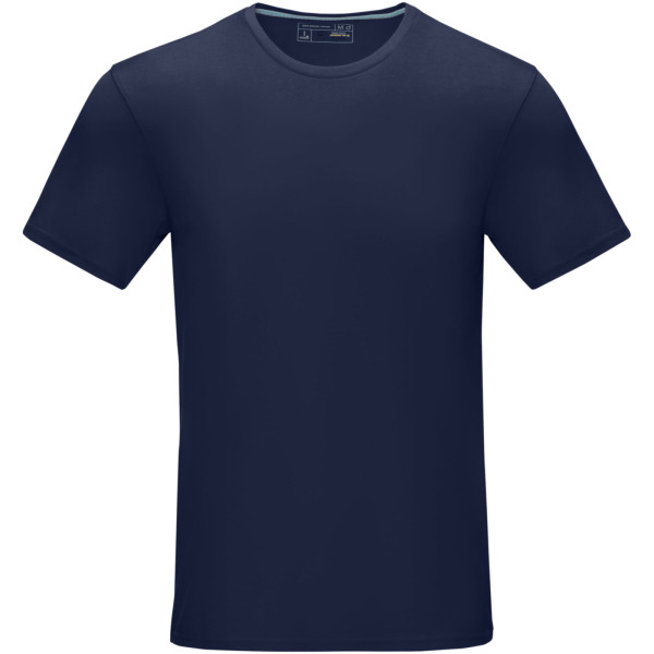 Azurite heren T-shirt met korte mouwen GOTS biologisch textiel - Navy - 3XL