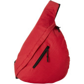 Brooklyn triangle polyester rugzak 10L - Rood