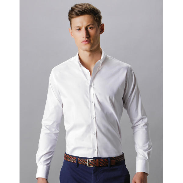 Slim Fit Stretch Oxford Shirt LS